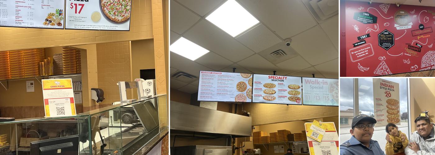 Gino's Pizza & Wing Machine Menu