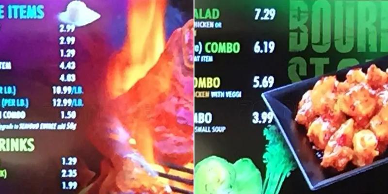 Bourbon St Grill Menu