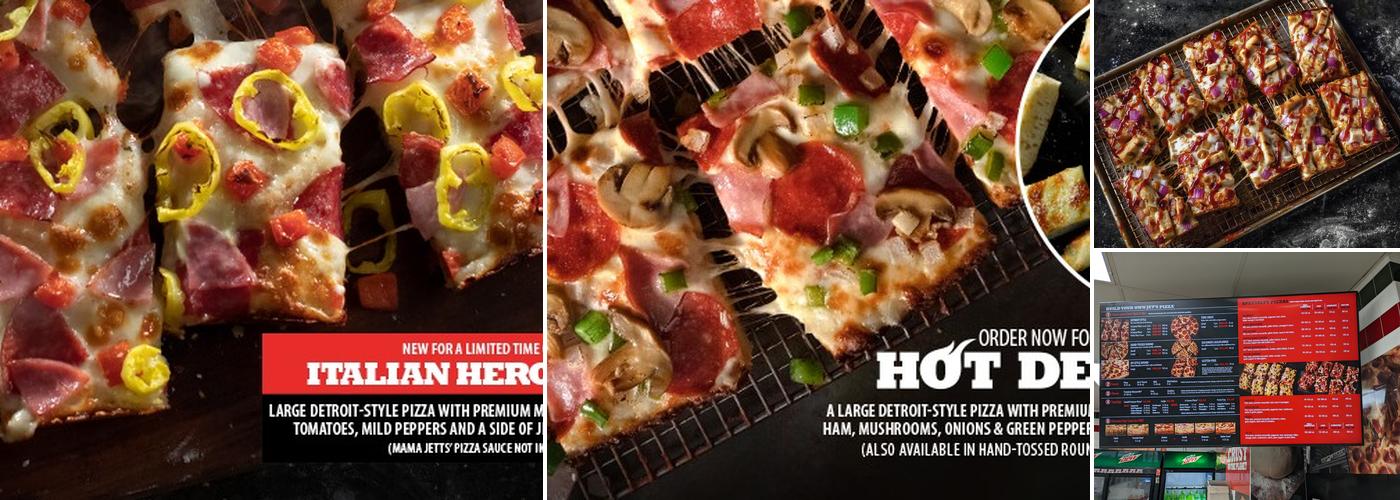 Jet's Pizza Menu