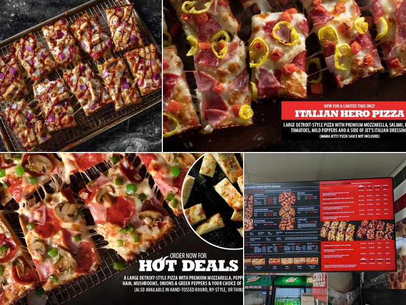 Jet's Pizza Menu