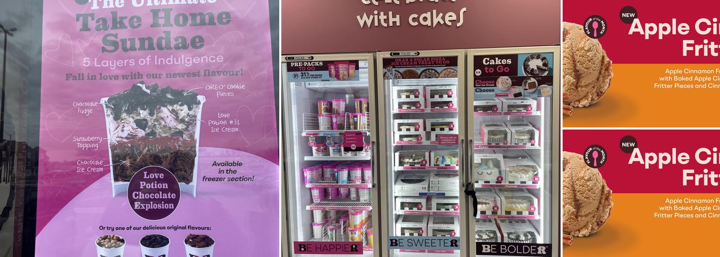 Baskin-Robbins Menu