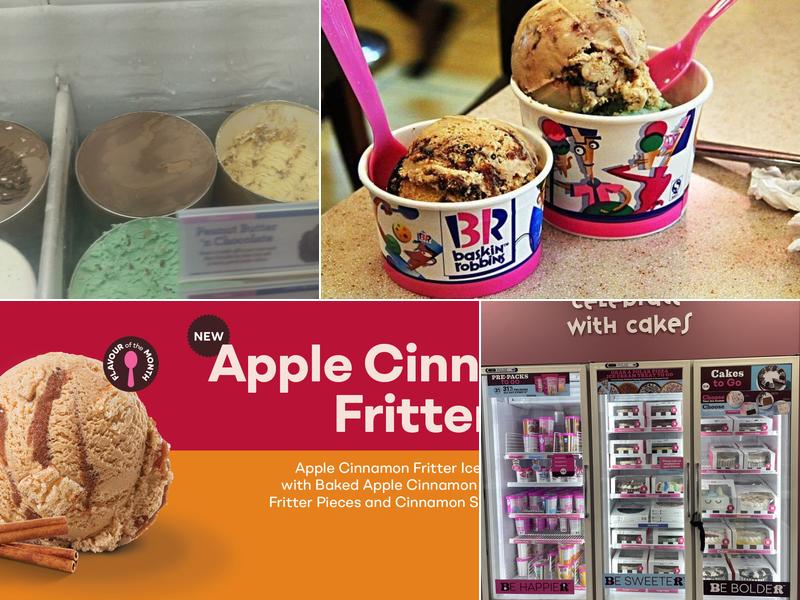 Baskin-Robbins Menu