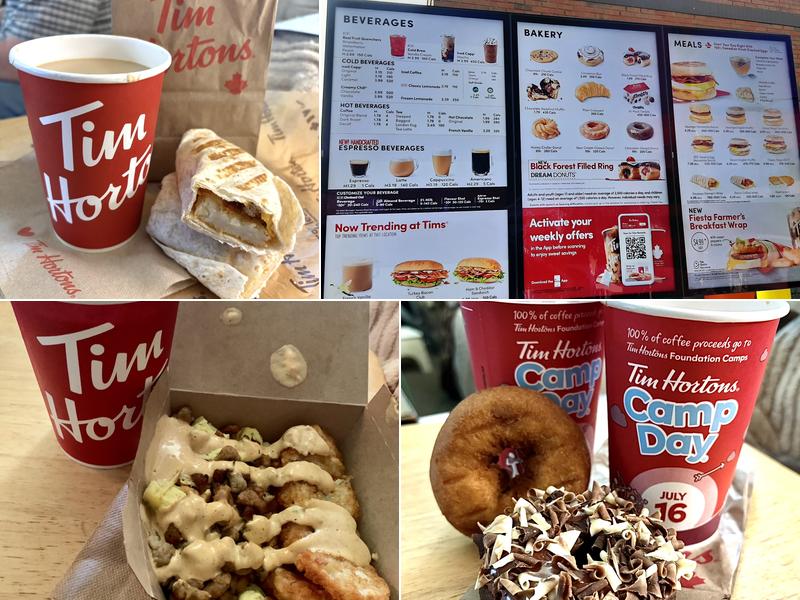 Tim Hortons Menu