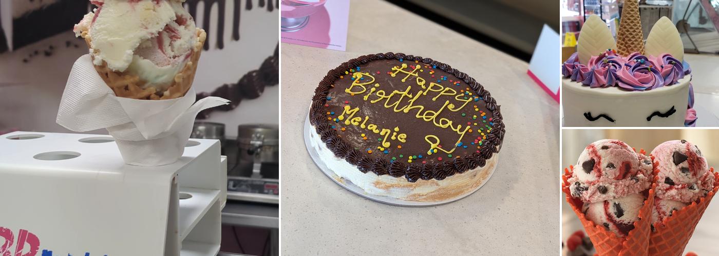 Baskin-Robbins. Menu