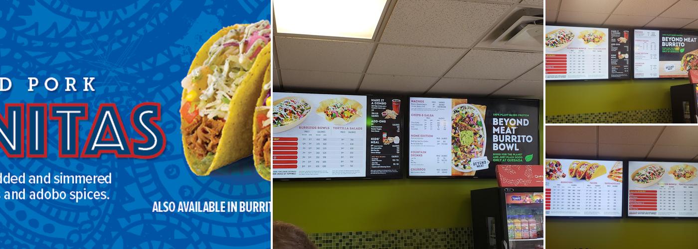 Quesada Burritos & Tacos Menu