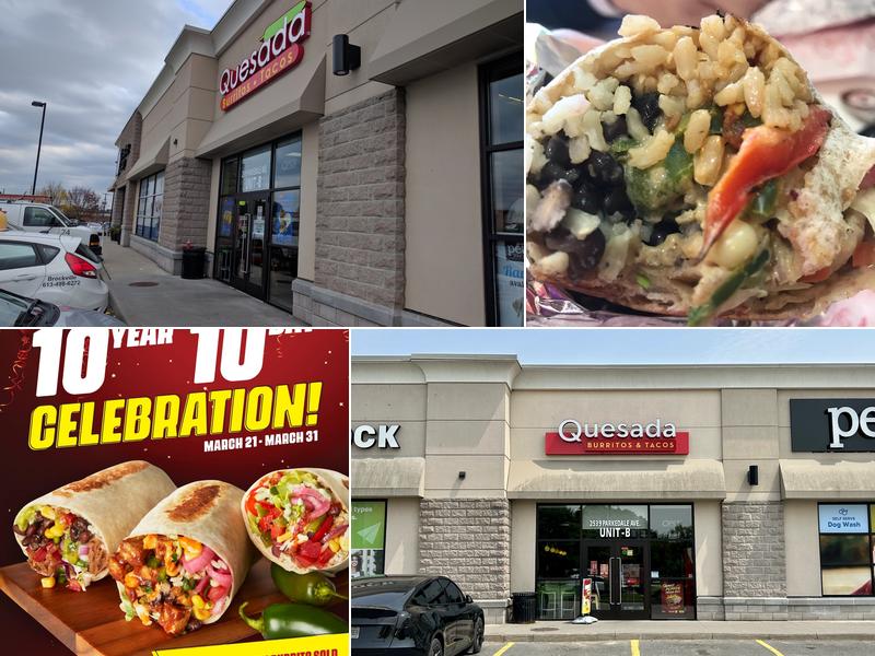 Quesada Burritos & Tacos 2539 Parkedale Ave, Brockville
