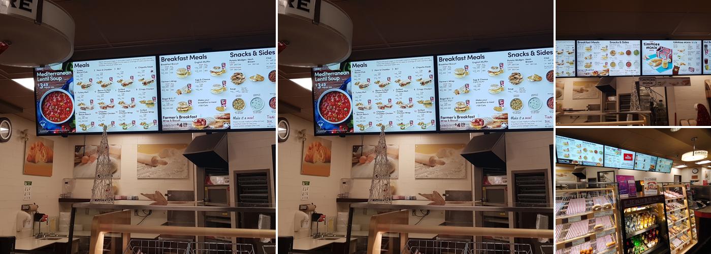 Tim Hortons Menu