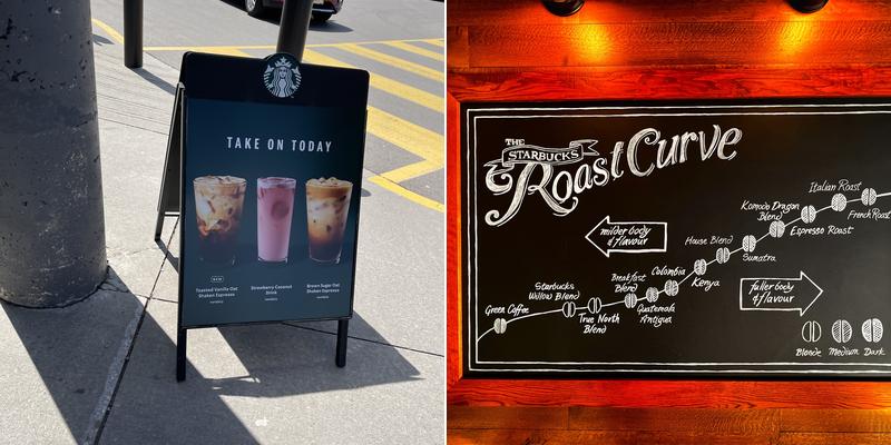 Starbucks Menu