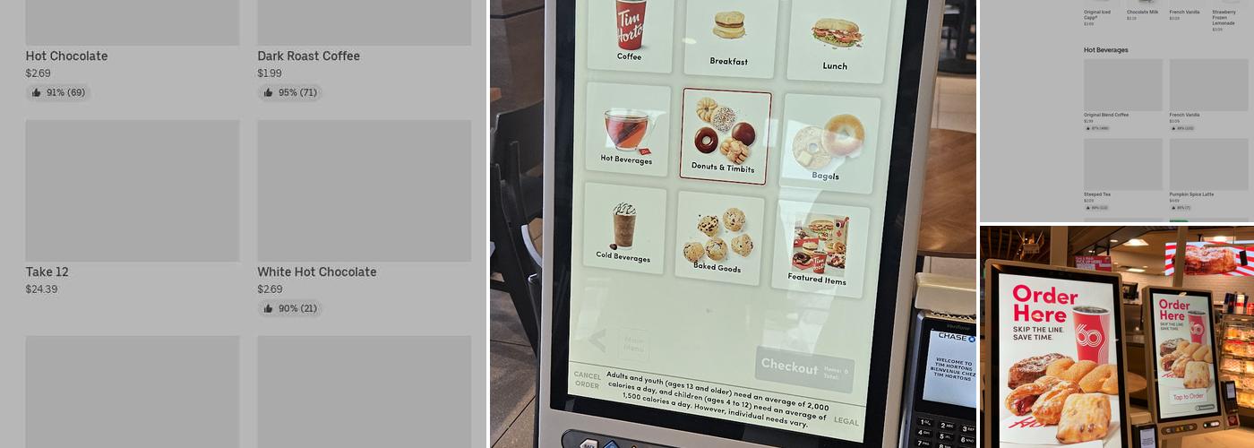 Tim Hortons Menu