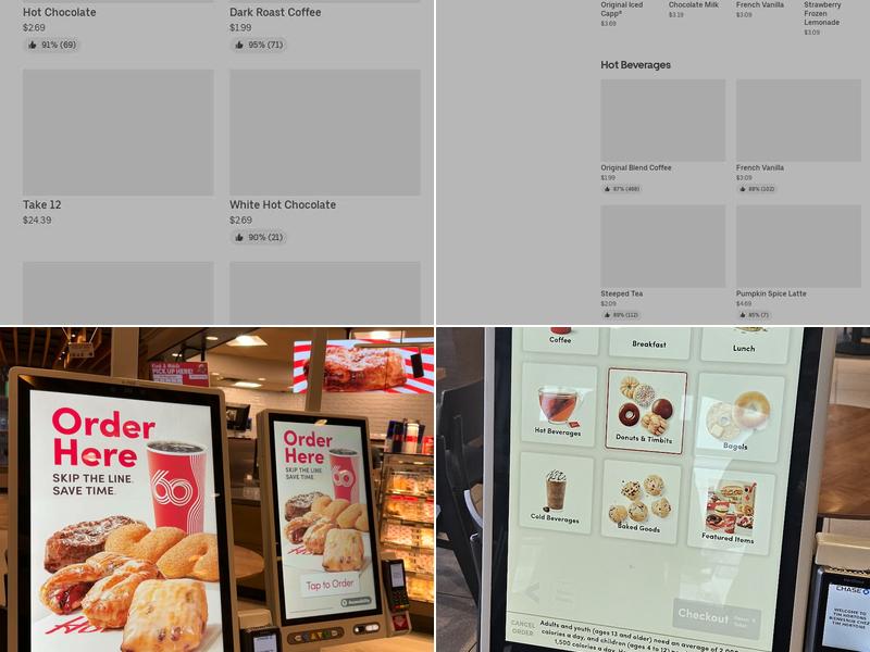Tim Hortons Menu