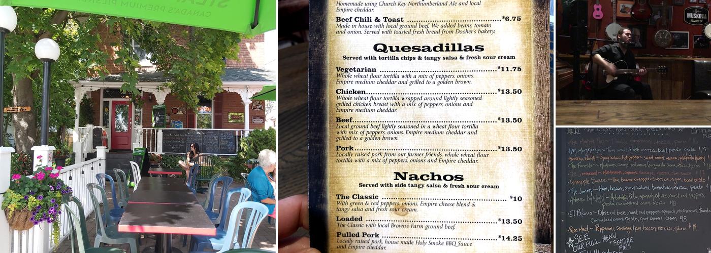 That Little Pub Menu