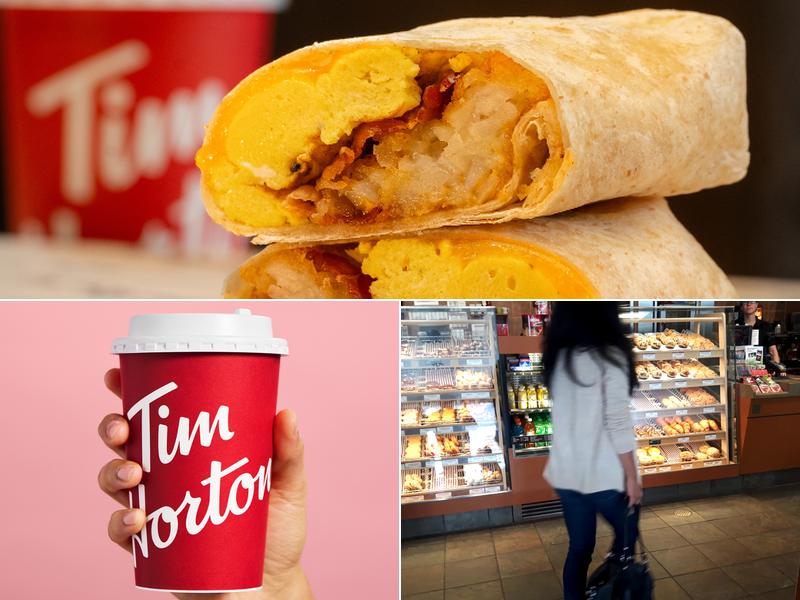 Tim Hortons Menu