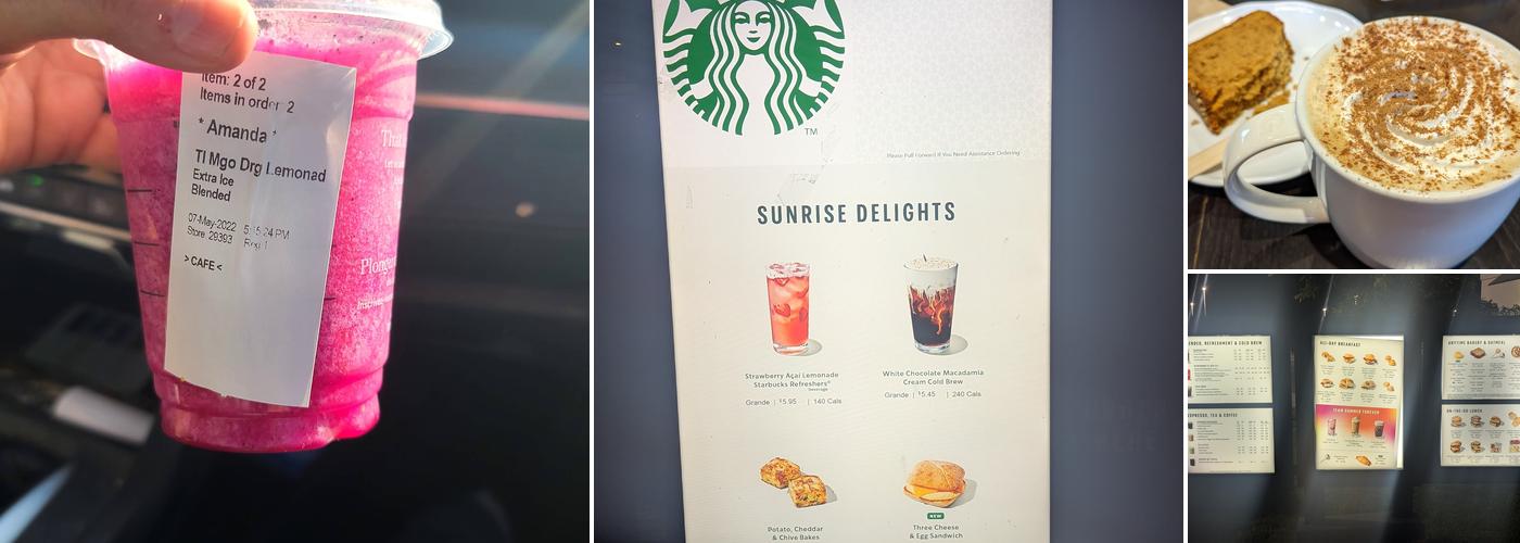 Starbucks Menu