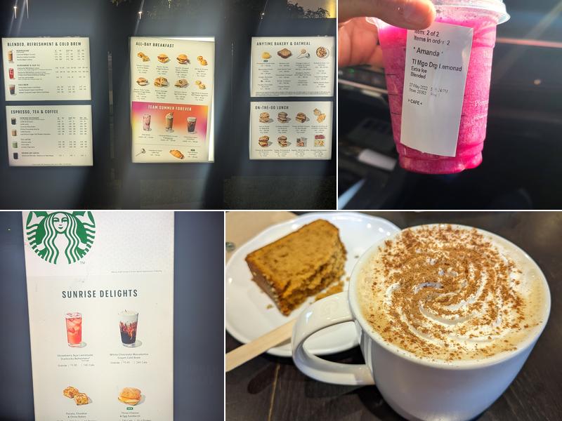 Starbucks Menu