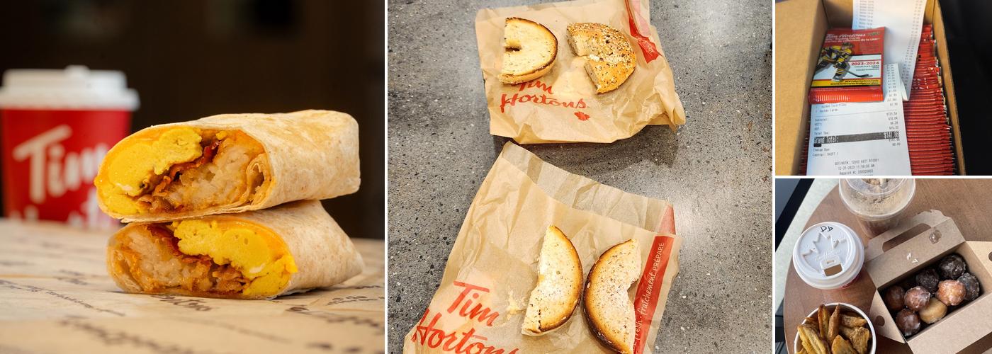 Tim Hortons Menu