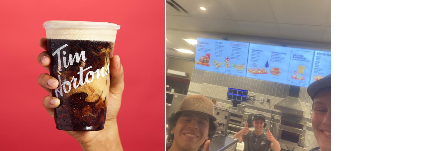 Tim Hortons Menu