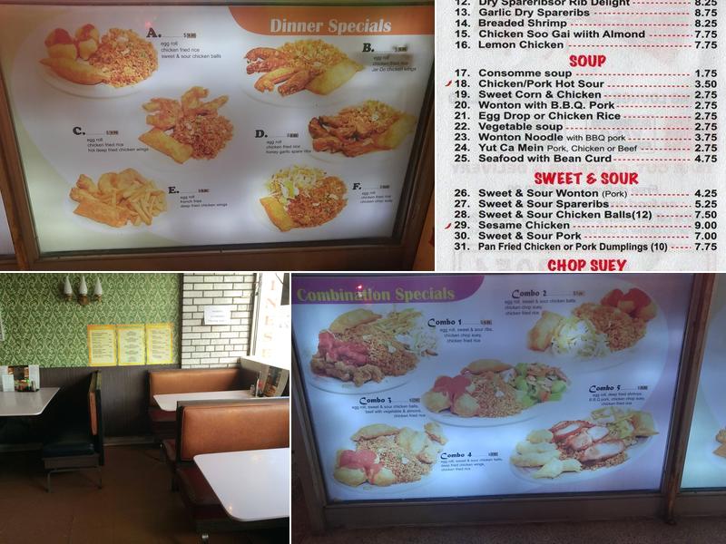 Wing Wing Restaurant Menu