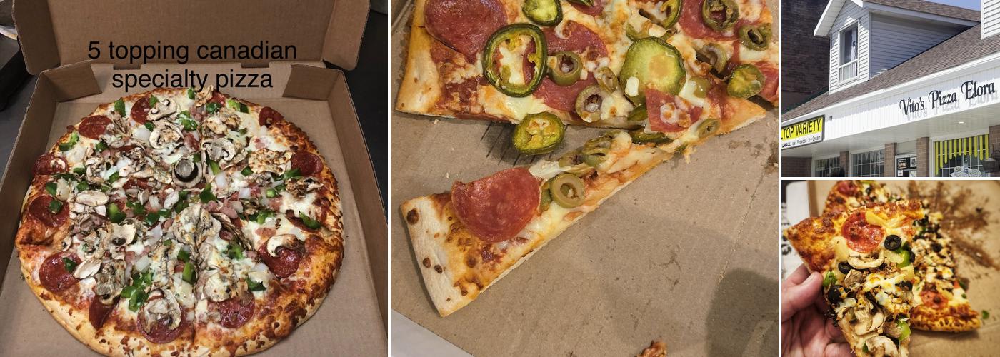 Vito's Pizza Elora Menu