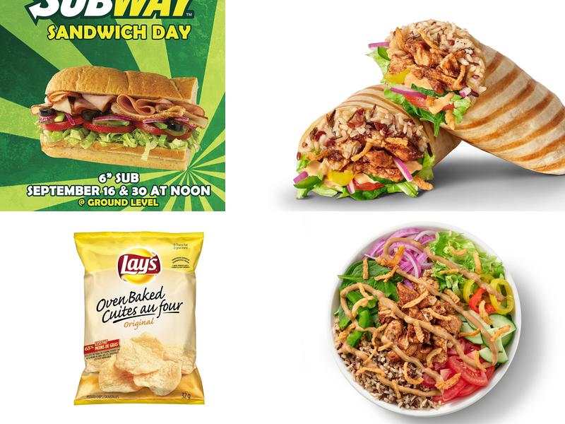 Subway Menu