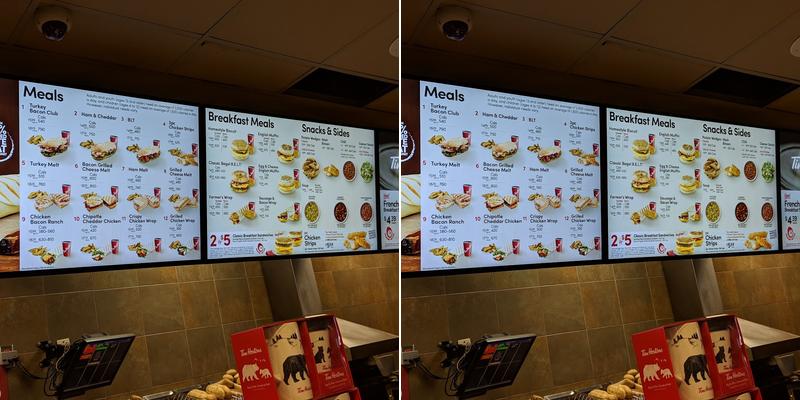 Tim Hortons Menu