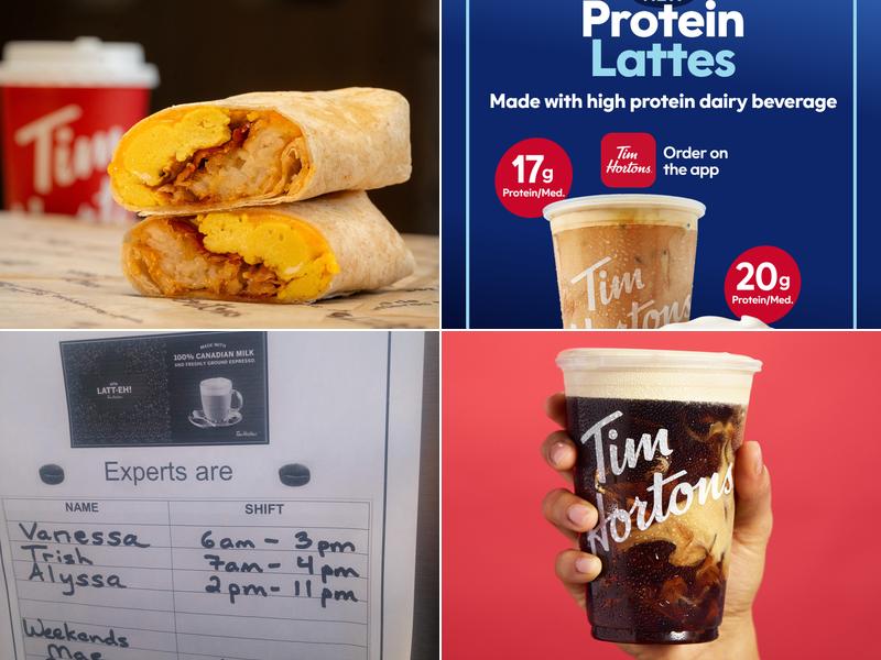 Tim Hortons Menu