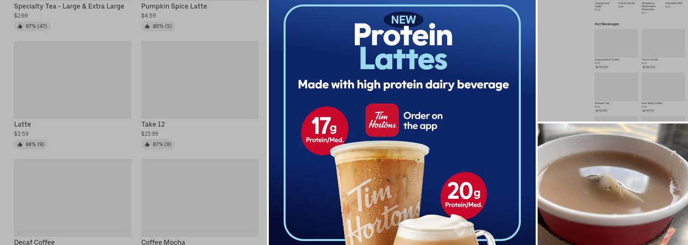 Tim Hortons Menu