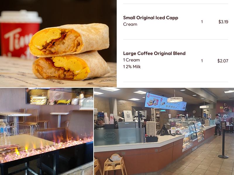 Tim Hortons Menu