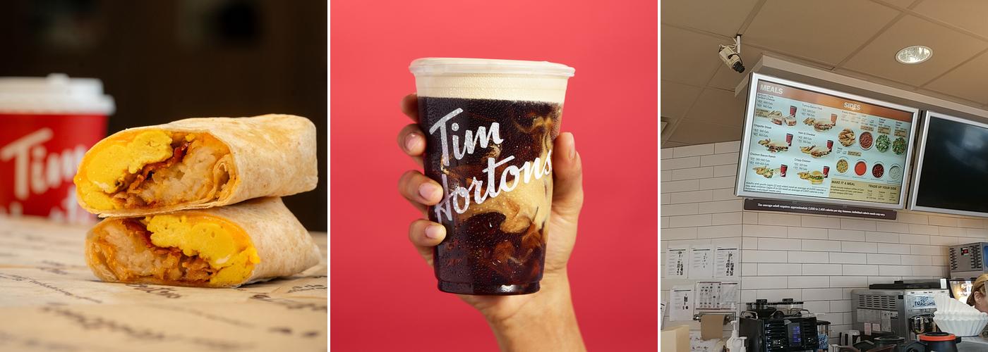 Tim Hortons Menu
