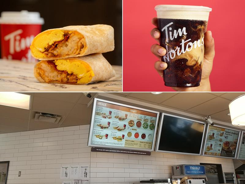 Tim Hortons Menu