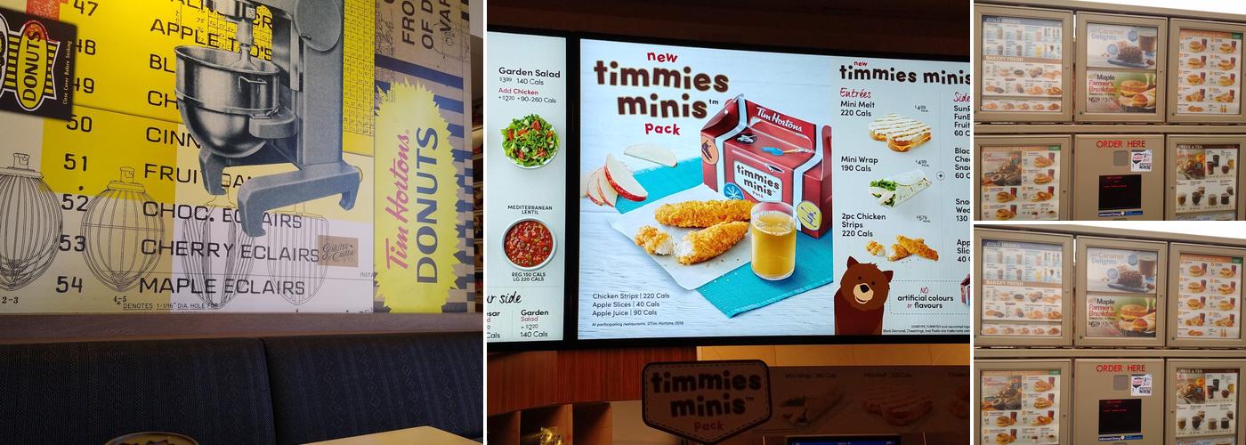 Tim Hortons Menu