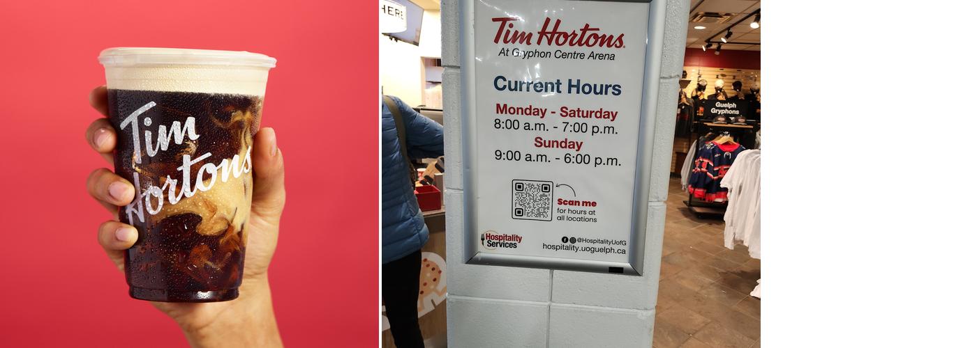 Tim Hortons Menu
