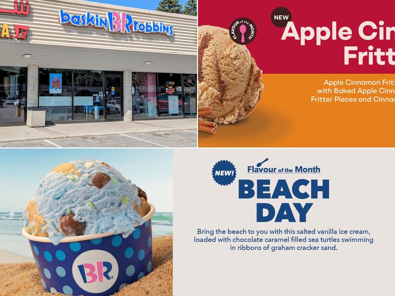 Baskin-Robbins Menu