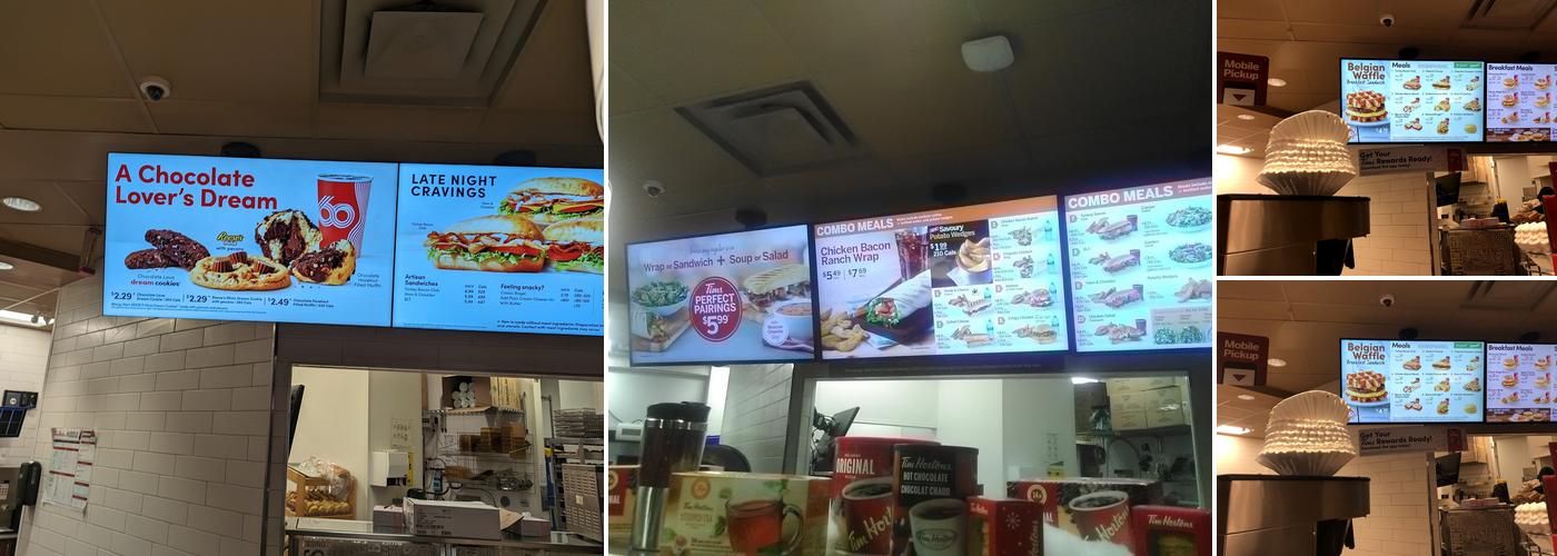 Tim Hortons Menu