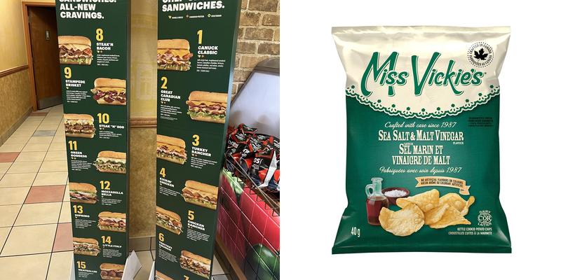 Subway Menu