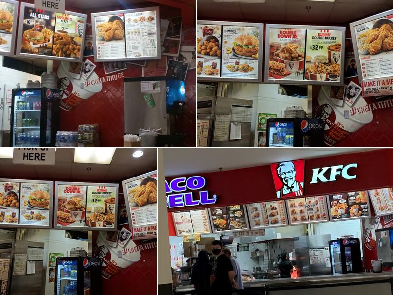 KFC Menu