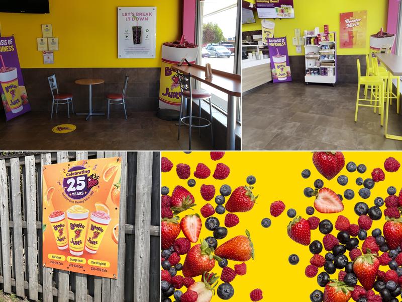 Booster Juice Menu
