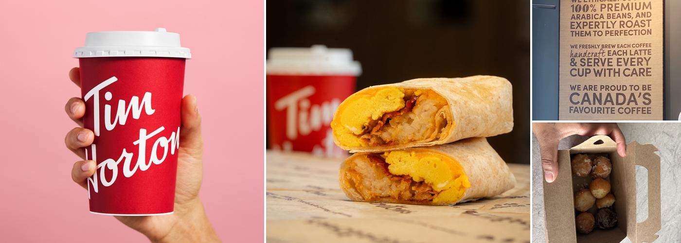 Tim Hortons Menu
