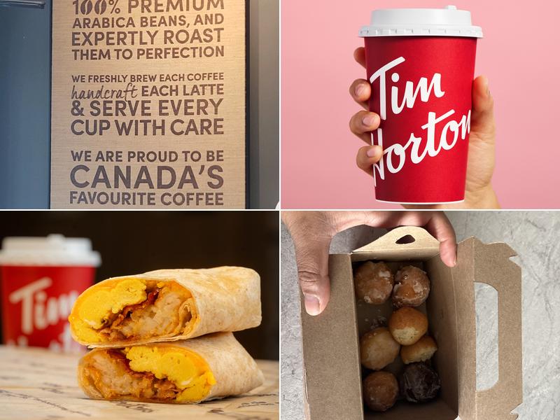 Tim Hortons Menu