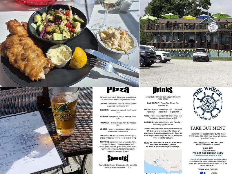 The Wreck at Colchester Harbour Menu