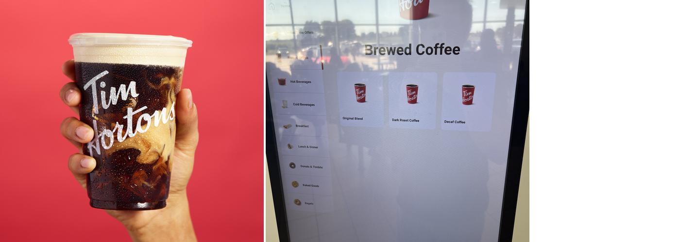 Tim Hortons Menu