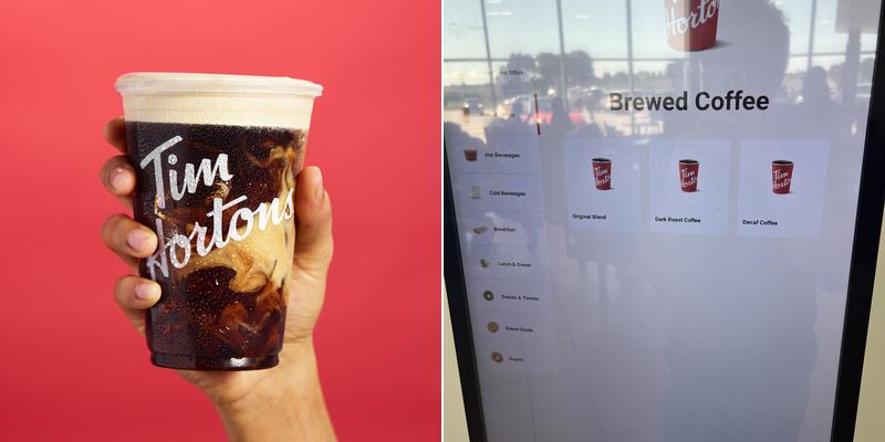 Tim Hortons Menu