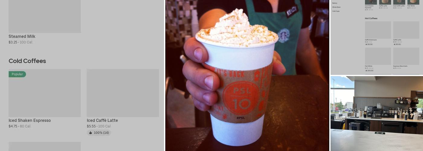 Starbucks Coffee Company Menu