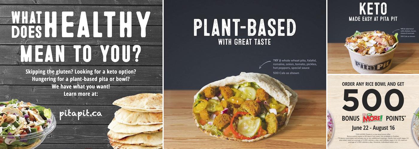 Pita Pit Menu