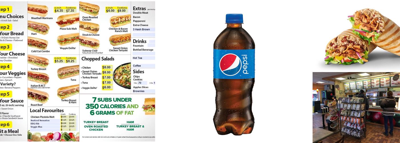 Subway Menu