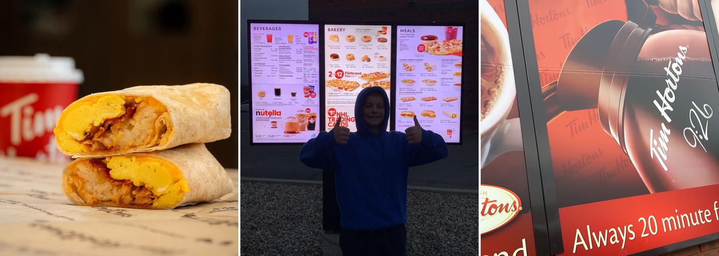 Tim Hortons Menu