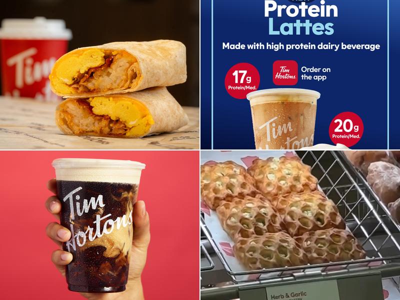 Tim Hortons Menu