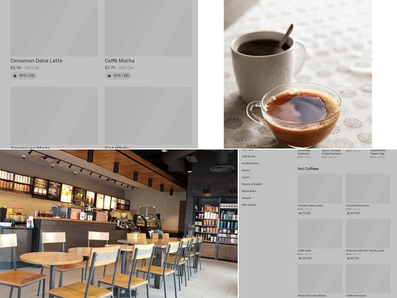 Starbucks Menu
