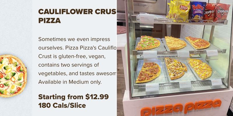 Pizza Pizza Menu
