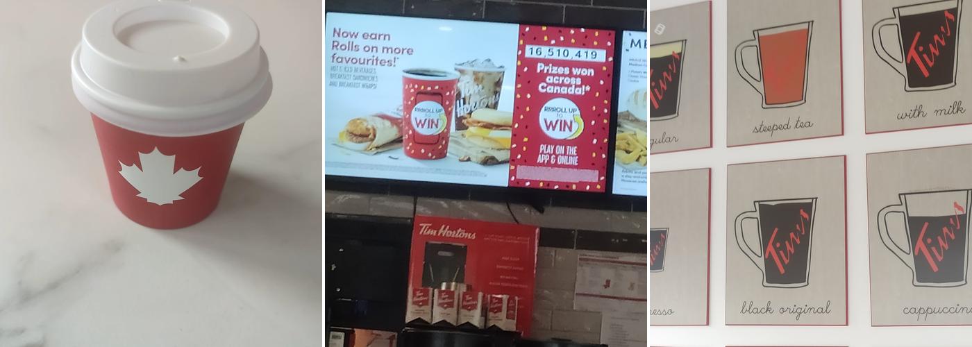Tim Hortons Menu