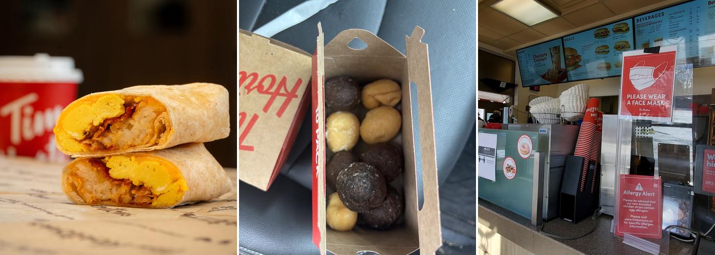 Tim Hortons Menu